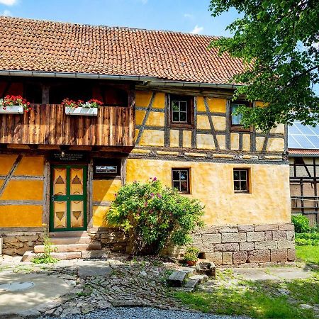 Apartmán Wohnen Im Denkmal Gumperda Exteriér fotografie