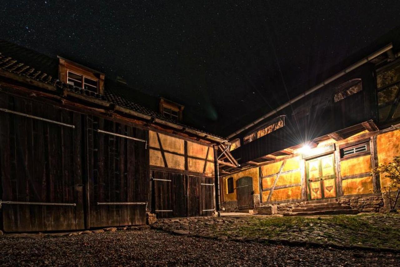 Apartmán Wohnen Im Denkmal Gumperda Exteriér fotografie